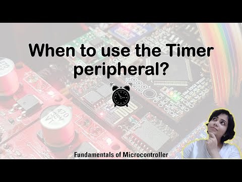 Different ways (modes) of using the Timer peripheral | Microcontroller Basics