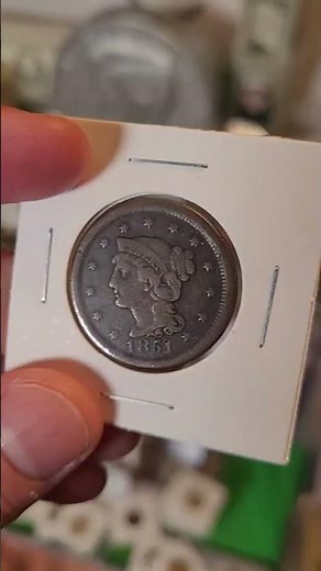 Do you have any old coins in your collection? #silver