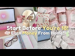 5 Small Business Ideas You Can Start From Home as a Teenager 💸