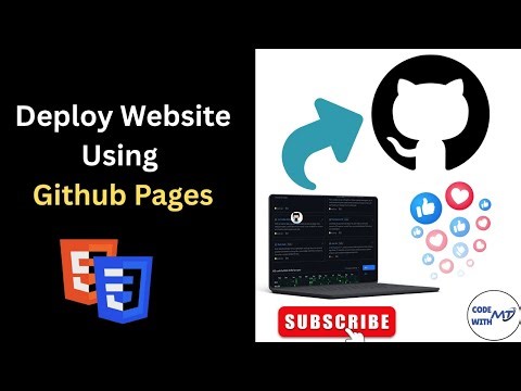 Deploy Website Using GitHub Pages