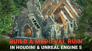 Build a Medieval Church Ruin | SideFX