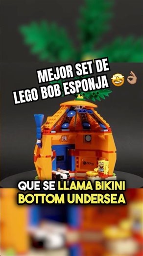 BEST SPONGEBOB LEGO SET 🤩!! #lego #spongebob #legos #squidward #cartoons #nick #patrick