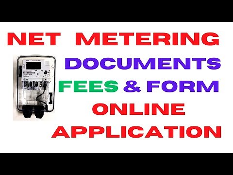 How to apply online net metering application net fees net metering documents step by step procedure