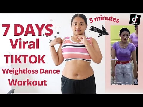 VIRAL TIKTOK WEIGHTLOSS DANCE WORKOUT FOR 7 DAYS