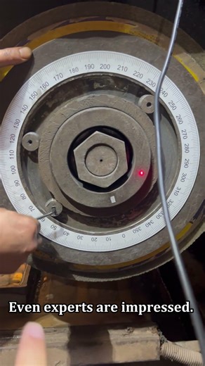 Our balancer auto-detects imbalances，just follow the prompts.#dynamicbalancer#grindingwheel #grinder