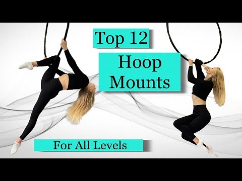 Aerial Hoop MOUNTS from beginner to advanced level | Aerial Ring Tutorial