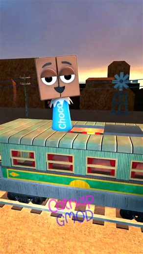 Train ride Sprunki OC phases evolution song in Gmod #sprunki #oc #gmod