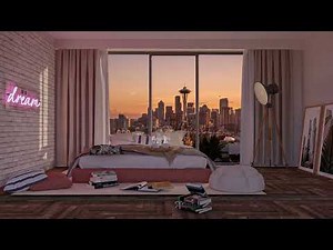 JaJaJazz - Clear Sky 🎵 [ Relaxing Jazz Music in Cozy Seattle Bedroom ]