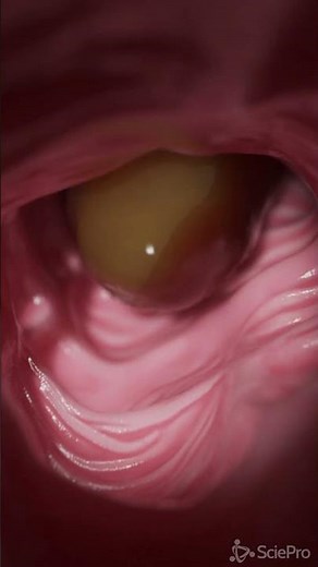 How your food passes the colon #anatomy #meded #3dmodel