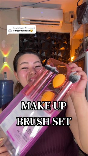 Replying to @keyarr ♡ྀི Yes isang set na make up brushes #makeup #makeupbrush #makeupbrushes #makeuptools #makeuproutine