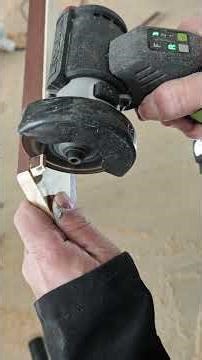 The importance of cutting through the door frame groove and slot.