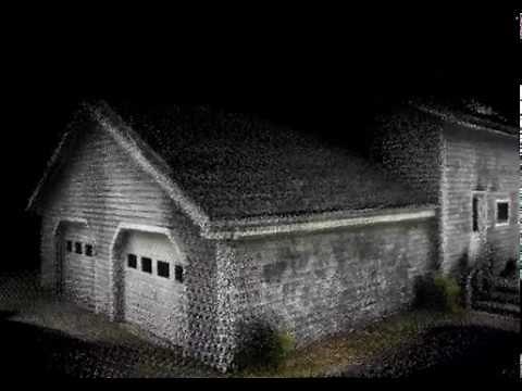 SiteScape Point Cloud LiDAR Scan - House Exterior