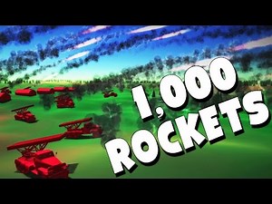 THOUSANDS of ROCKETS - Total Tank Simulator Katyusha Gameplay!