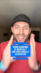 Signs Someone is Mentally and Emotionally Exhausted Mental and emotional exhaustion goes beyond just feeling "tired" and manifests in several impactful ways: 1. Social Isolation: Withdrawing from friends and family, not due to a desire for solitude but due to feeling too drained for social interactions. 2. Neglecting Self-Care: Struggling with basic routines like eating and showering, not out of laziness but due to overwhelming exhaustion. 3. Emotional Apathy: Displaying little to no emotional r