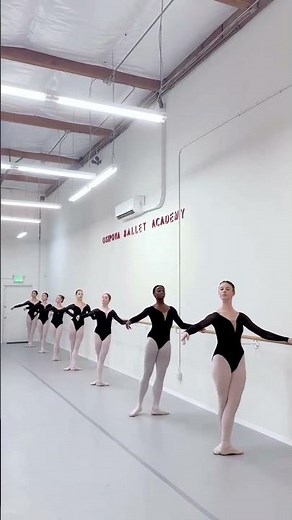 Ballet Technique Class. Osipova Ballet Academy - Vaganova training in California #dance #ballet