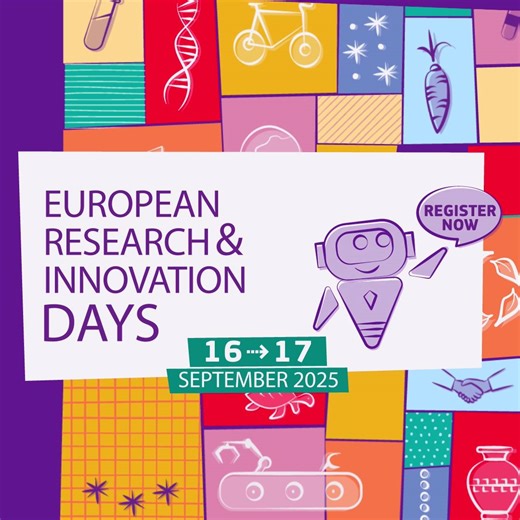 Europe’s research landscape benefits from shared values, global partnerships and the free exchange of knowledge. Together, we can deepen cooperation, foster excellence and create the right conditions for researchers to flourish. Join the EU R&I Days 2025 on 16-17 September in Brussels to discuss with policymakers, researchers and key partners how to advance a more connected and impactful European Research Area. 📅 Register today: europa.eu/!Mw6ybX #RiDaysEU | Copernicus EU