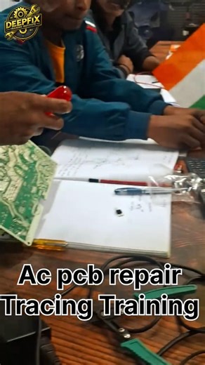AC PCB Repair Tracing Training | Step-by-Step Fault Finding | Deepfix Training Institute