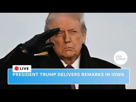President Trump delivers remarks in Iowa