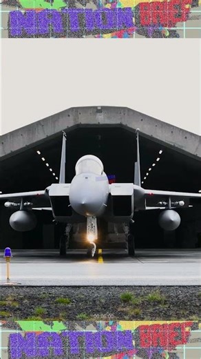 U.S. Air Force F-15E Strike Eagles Pilot scramble to get to intercept