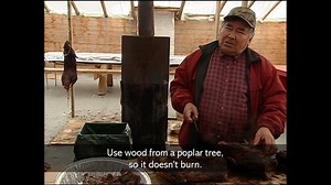 Sharing our traditions on Maamuitaau. In 2007 Jackie Gull shows us how to carve a beaver for a feast. Watch Maamuitaau episodes online at cbc.ca/maamuitaau and follow us on Facebook - Cree Media CBC | Cree Media CBC