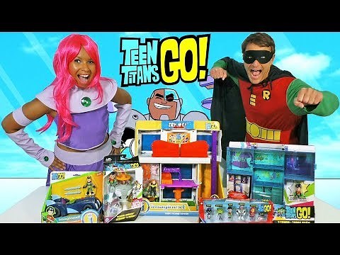 Teen Titans Go Toy Challenge - Starfire Vs Robin ! || Toy Review || Konas2002