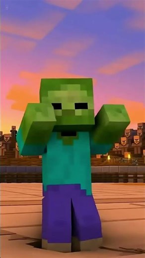 Minecraft Chicken Jockey 🐔🧟‍♂️ (funny parody ) #minecraft #animation #minecraftshorts#youtubeshorts