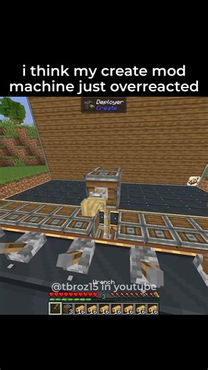i think my machine just overreacted in minecraft create mod