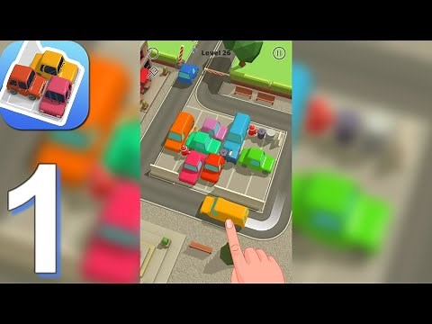 Parking Jam 3D - Gameplay Walkthrough Part 1 Levels 1-35 (Android, iOS)