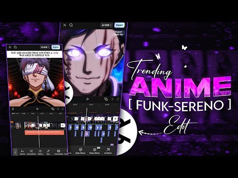 Trending Funk Sereno edit tutorial in capcut | Edit with GK