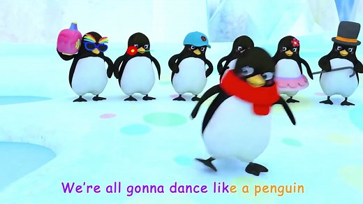 【史上最全英文儿歌单曲收集】Penguin dance song