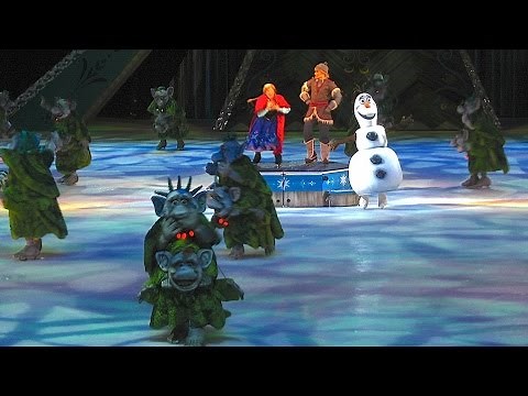 Anna, Kristoff, Trolls skate to Fixer Upper in Frozen Disney on Ice show debut
