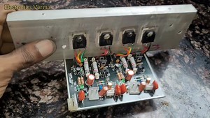 200 watt studio Amplifier board use | Electronics Verma | Electronics verma