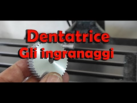 Costruiamo una Dentatrice - seconda parte : creare ingranaggi