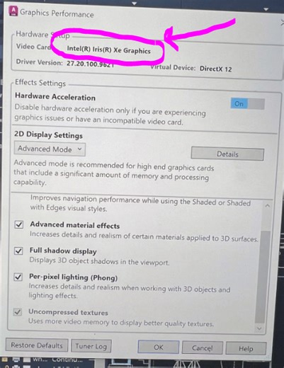 AutoCAD 2023 - Zoom Extents graphics glitch