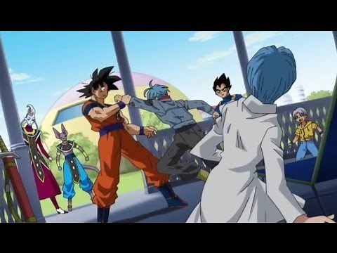 Future Trunks Wakes Up and Attacks Goku English Dub Dragon Ball Super