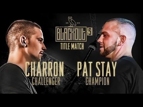 KOTD - Rap Battle - Pat Stay vs Charron (Title Match) | #Blackout5