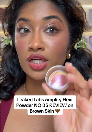 Leaked Labs Amplify Flexi Powder Review on Brown Skin
