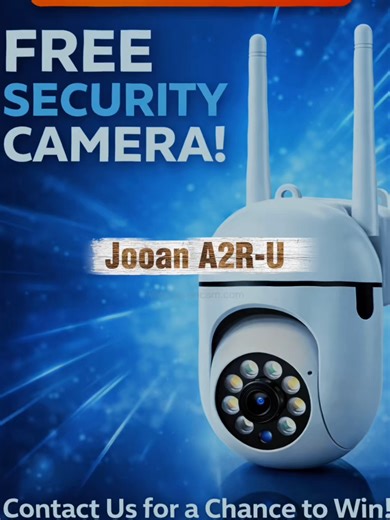 🔒 Secure your home with the JOOAN A2R-U Indoor Camera! 🚨 Get up to 50% OFF on Amazon 🎉 Free camera giveaways happening now! 📍 Available only in the US Want to grab yours? 👉 Comment below or DM us for the details! 👉 Or email 📧 pr@jooancam.com #JOOAN #AmazonDeal #IndoorCamera #HomeSecurity #Giveaway #SecurityCamera #SmartHome #HomeAutomation