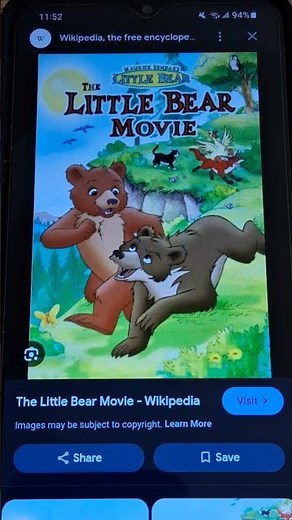 Happy 24th Anniversary to The Little Bear Movie 🐻🐻