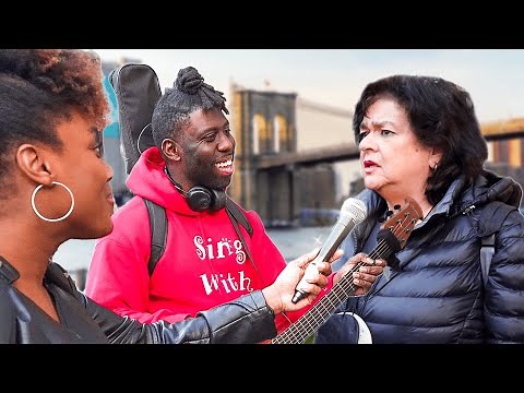 Asking Strangers To Sing The First Song that Comes to Their Mind