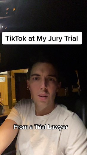 Lawyer's Hilarious TikTok Story from Trial