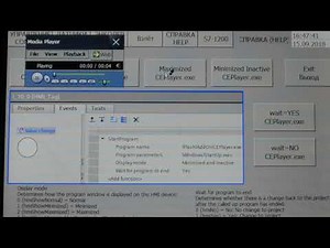 Simatic Comfort panel using windows CE sounds for alarms