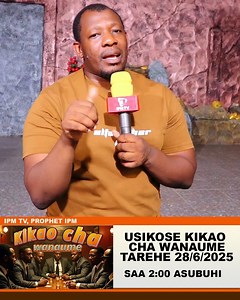 15K views · 889 reactions | NAITWA PROPHET IPMNAKUALIKA MWANAUME...
