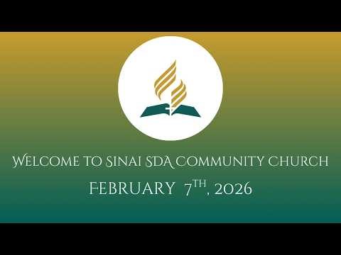 Sinai Seventh Day Adventist Church Live Stream !!