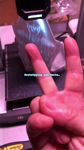 Printing Prototypes and Parts for various Cats