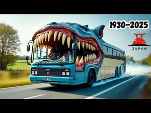 Japan Bus Evolution: Every Year (1930-2025)