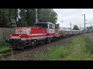 1163 mit Güterzug und Cityjet in Salzburg Aiglhof - September 2025. Smartphonevideo