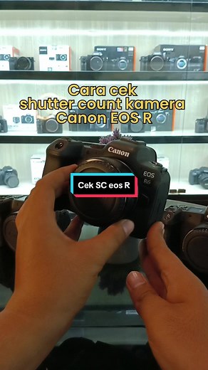 Cara cek shutter count (SC) kamera eos R series (RP, R5, R6, R7, R8, R10) hanya bisa menggunakan iphone dan aplikasi berbayar #tokokamera #tokokameraonline #tokokameramurah #tokokamerasurabaya #jualkamera #jualkameramurah #jualkamerabekas #jualkameracanon #jualbelikamera #jualbelikamerabekas #jualbelikamerasurabaya #jualbelikamerasecond #eosr #eosrp #eosr6 #eosr8 #tutorial #tutorials #tutorialfotografi #fypシ #fypage #fyp