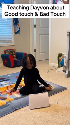 1K views · 45 reactions | “Teaching little Dayvon about good and bad touch — lessons that protect, not just today, but for a lifetime  #ParentingGoals #ProtectOurKids #GoodTouchBadTouch #Awareness #SafeChildhood #TeachThemYoung #LoveAndGuidance” | Von’s excerpts | Facebook