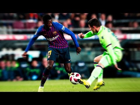 Ousmane Dembele's Effortless Elusive Dribbling...